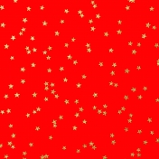 Christmas Paper Red & Gold