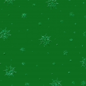 Christmas Snowflake Green
