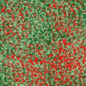 Green and Red Scatter Paper