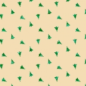 Beige Christmas Tree Paper