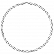 Gray Ribbon Circle