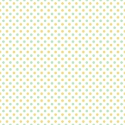 Yellow and Mint Polka Dots