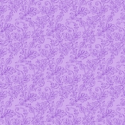 Floral Paper Purple