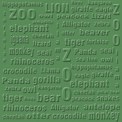Zoo Paper Green 1