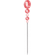 Pink Hat Pin