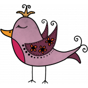 Whimsical bird 