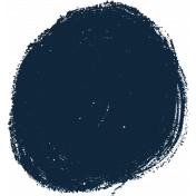 Black-Blue Paint Dot