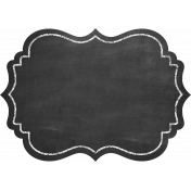 Chalkboard Frame 10