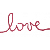 Art Of Everyday- Love Word Art 