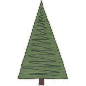 Nutcracker December BT Mini Kit- Green Christmas Tree Sticker