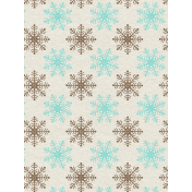 Sweater Weather- Journal Card- Snowflakes