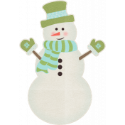 Sweater Weather- Snowman Sticker