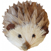 Sweater Weather- Hedgehog Pine Cone