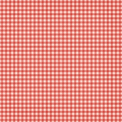 Sweater Weather Papers- Red Gingham 