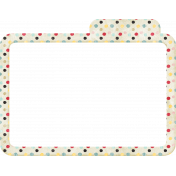 Birthday Wishes- File Folder Frame