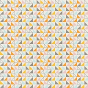 Furry Friends- Kitty- Triangles Paper