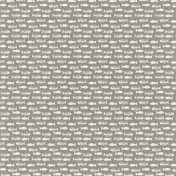 Furry Friends- Kitty- March 2015 Blog Train Mini Kit- Gray Fish & Bones Paper