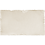 Jane - Small White Torn Paper