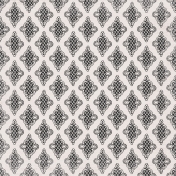 Jane- Black and White Ornate Paper