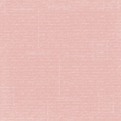 Jane- Pink Paper With White Writing