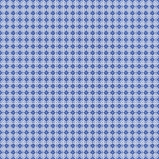 Reflections- Blue Ornate Paper