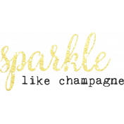 The Best Is Yet To Come 2017- Sparkle Word Art