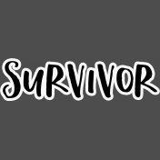 Pocket Basics 2- Pocket Titles- Layered Template- Survivor 5