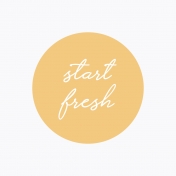 Fresh Start Journal Cards- Start- 4x4