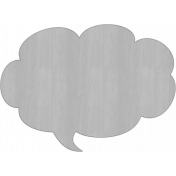 Speech Bubble Veneer Template