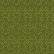 Bright Days- Green Damask Paper