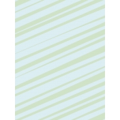 Work Day Journal Cards- Green & Blue Diagonals