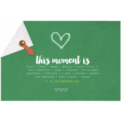 This Moment Is A Celebration- Journaling Card