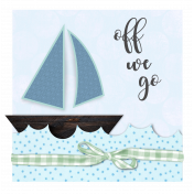 Off We Go Journaling Card