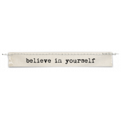 Stitched Tag- Believe In Yourself