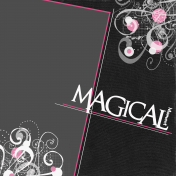 Magical Moment- Quick Page- PNG