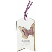 Cut out Butterfly tag