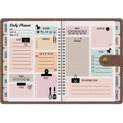Daily planner template