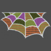 Patterned Cobweb Border