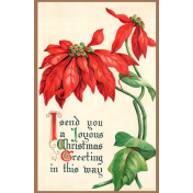 Vintage Christmas Card 01