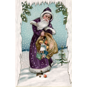 Vintage Christmas Card 03