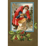 Vintage Christmas Card 04