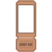 Movie Ticket Frame 01