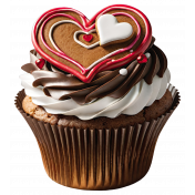 Valentine Cupcake 1