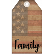 Faith, Family, Freedom Tag Set- Family