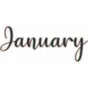 A Year Full- Enamel- January