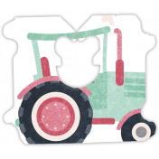 Barnyard Fun- Bread Tag- Tractor