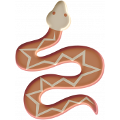 Sedona Sunrise- Acrylic Snake