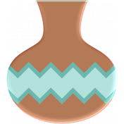 Sedona Sunrise- Acrylic Pottery #2