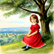 Victorian Child Illustration
