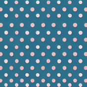 Blue Polka Dotted Paper